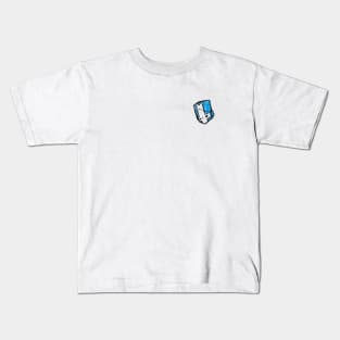 CASTLE CRASHERS - BLUE KNIGHT SKETCH Kids T-Shirt